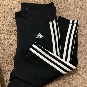 Adidas Striped Leggings